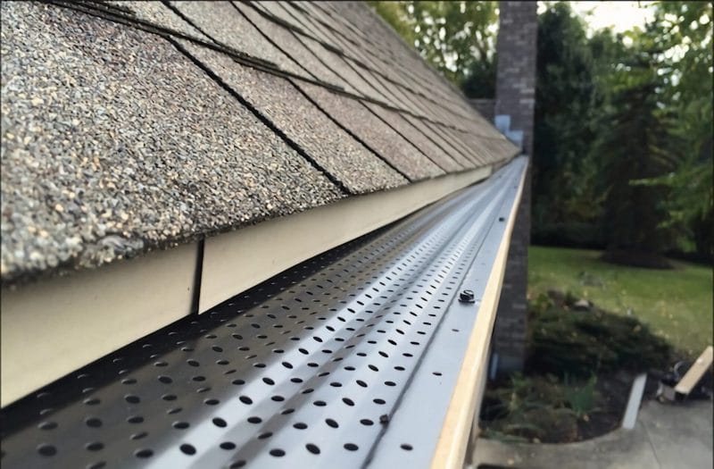 Gutters with gutter guard