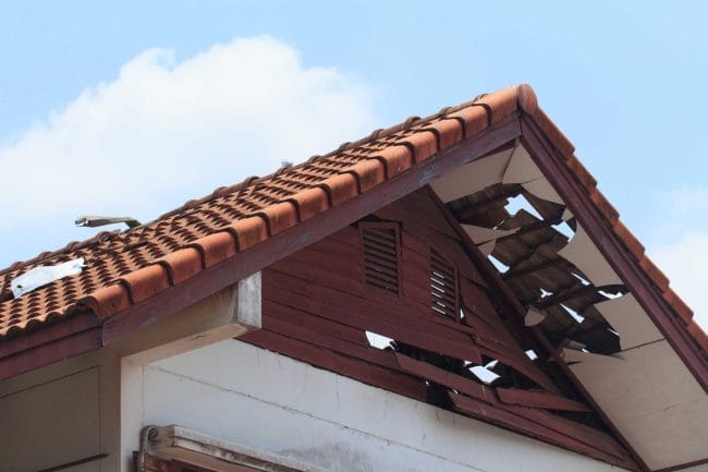 roof storm damage, storm damage roof repair